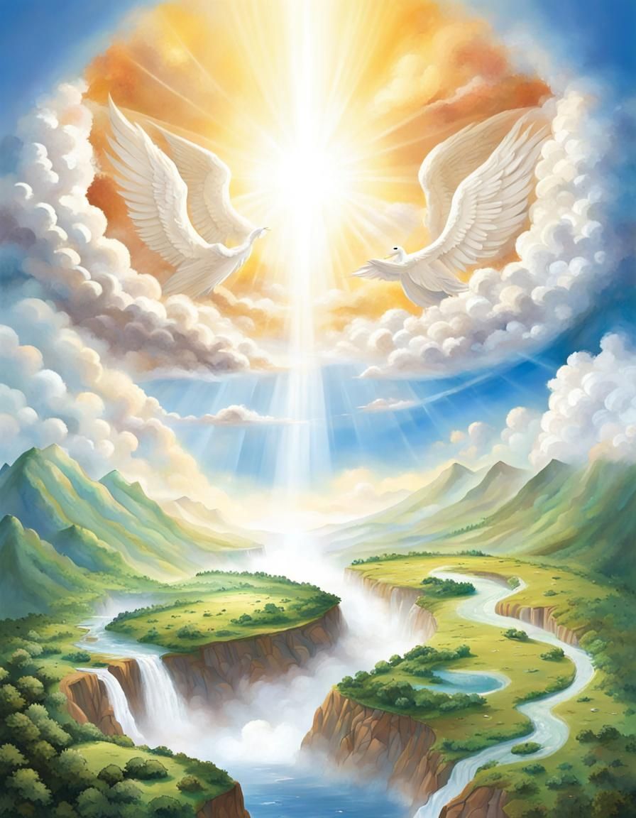 Genesis: AI Interpretation of Creation