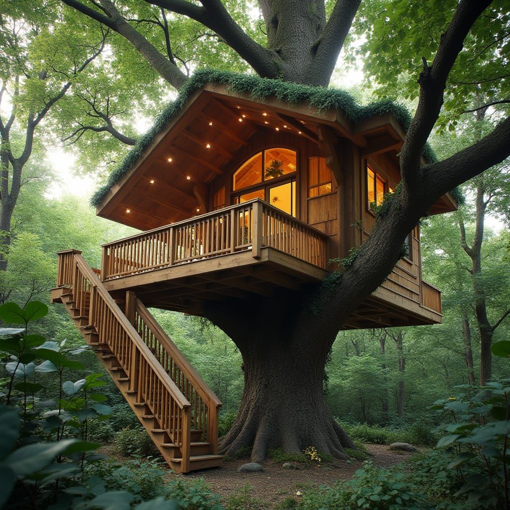 Luxury Treehouse for Affluent Youth