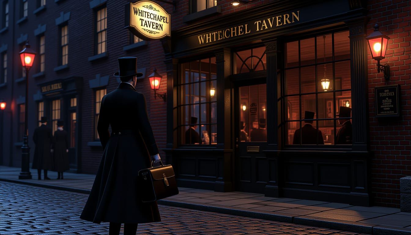 Victorian Gentleman at Whitechapel Tavern