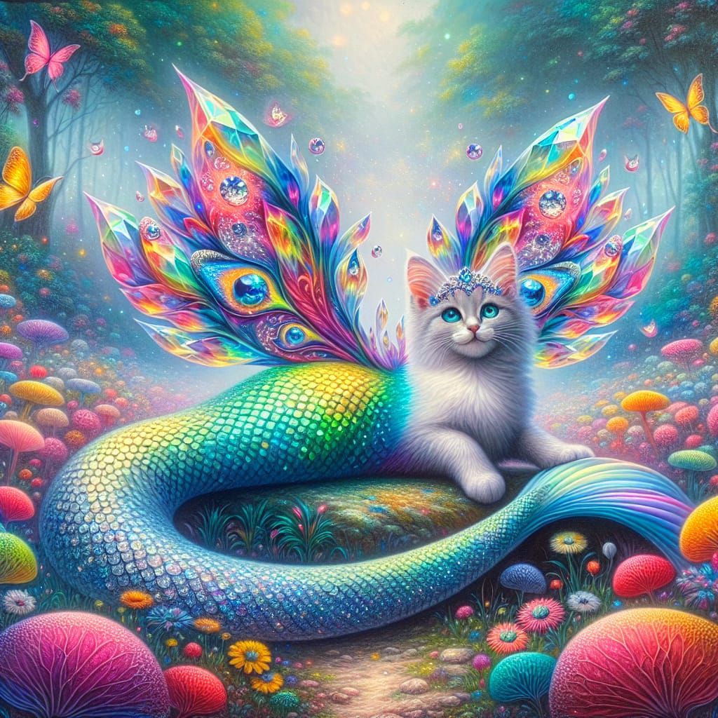 Mermaid Kitten