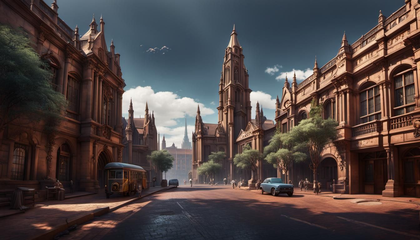 Streets of Pretoria, South Africa