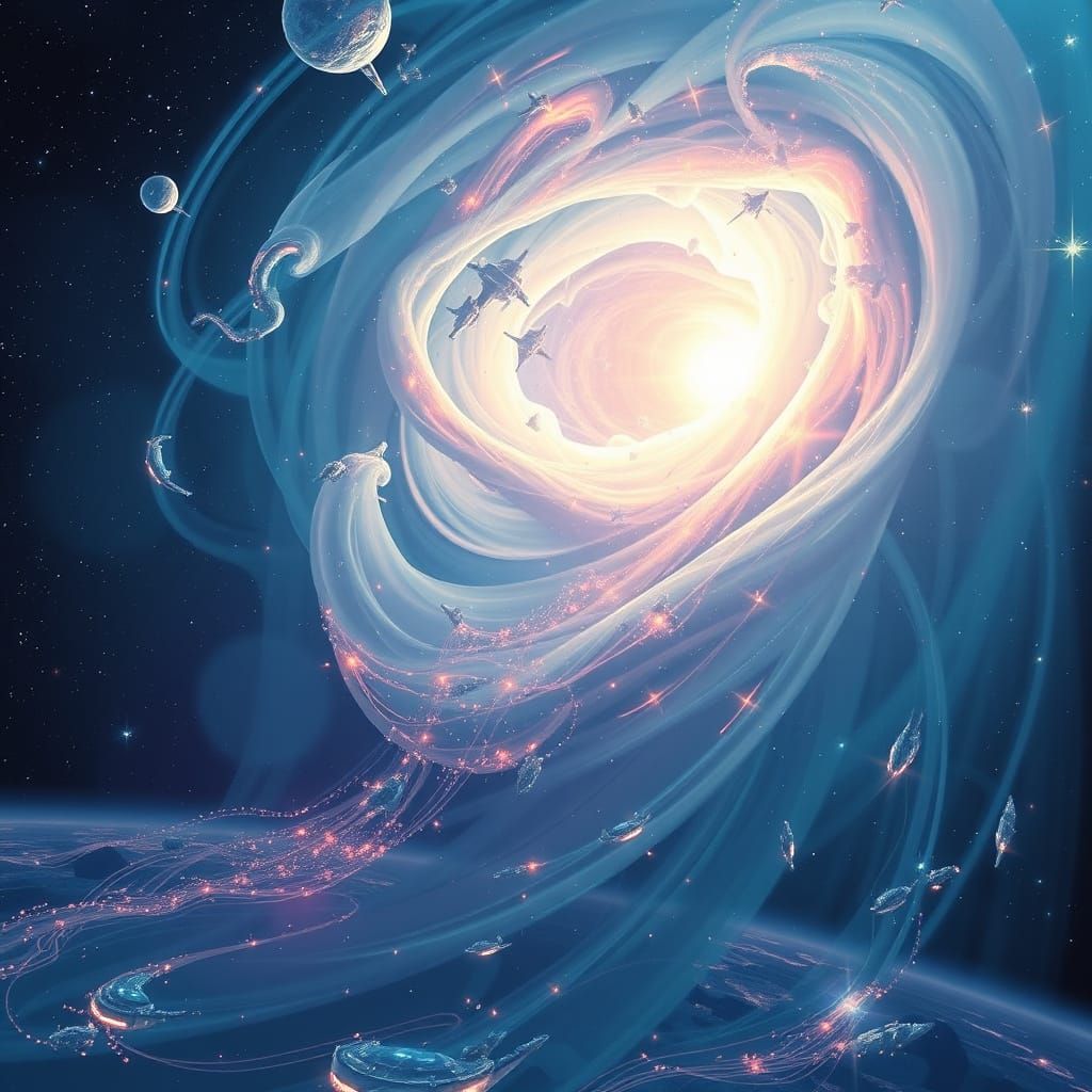 Gravitational Anomaly in Cosmic Vortex, Reality Warped