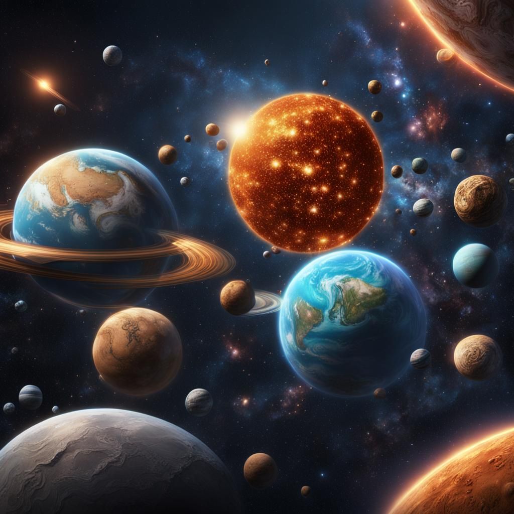 Big Bang Theory: Planets and Stars in Unreal Engine