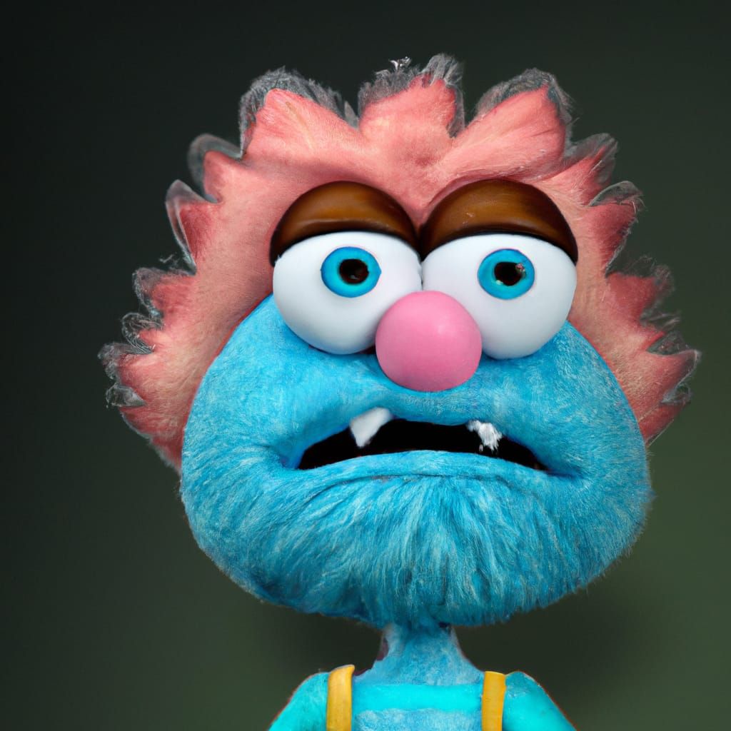 Hyperrealistic Muppet: Gumball Watterson Stop Motion