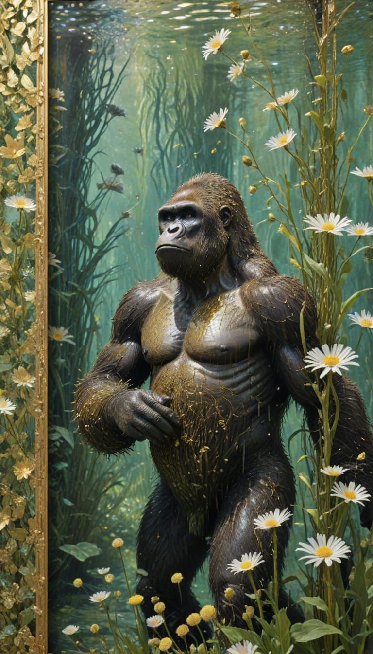 FAUL
IMPRESSION OF A GORILLA 🦍