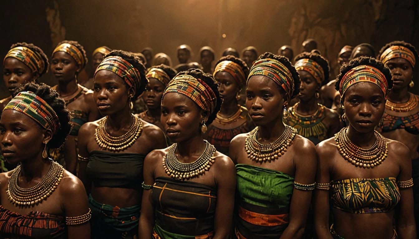 Zambian People: Dynamic Lighting, Intricate Detail