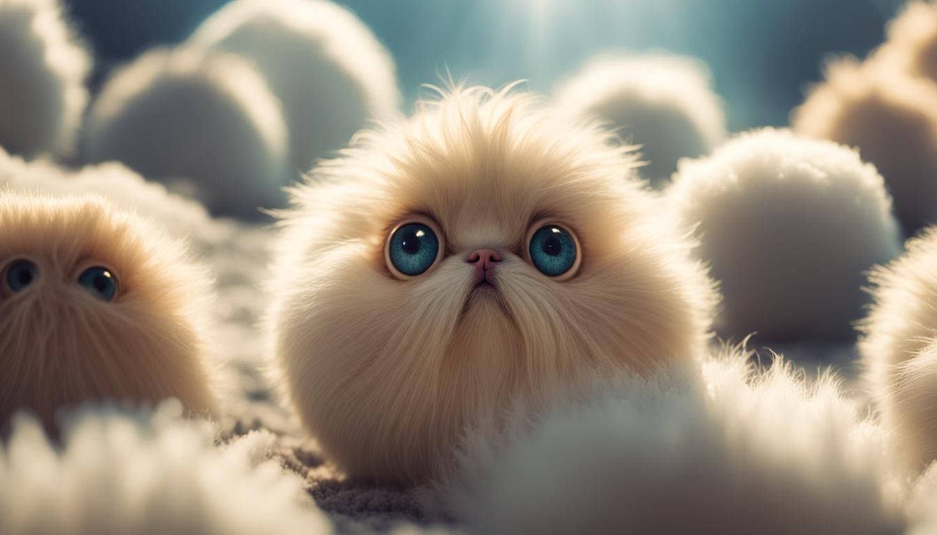 Adorable Tribbles in Divine Sunshine