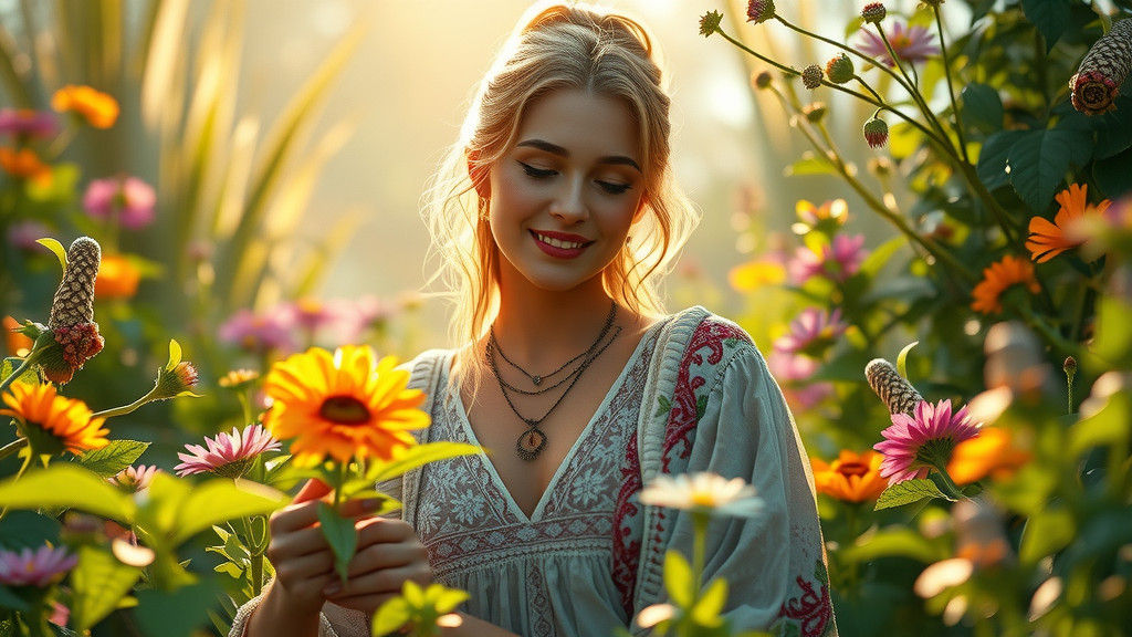 Cultivating Happiness in a Dreamlike Garden