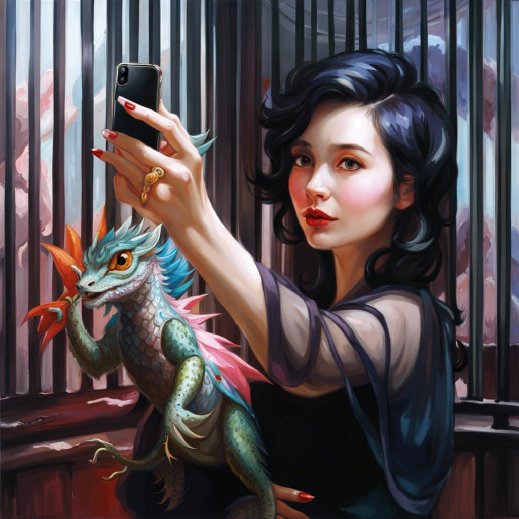 But first, let me take a selfie