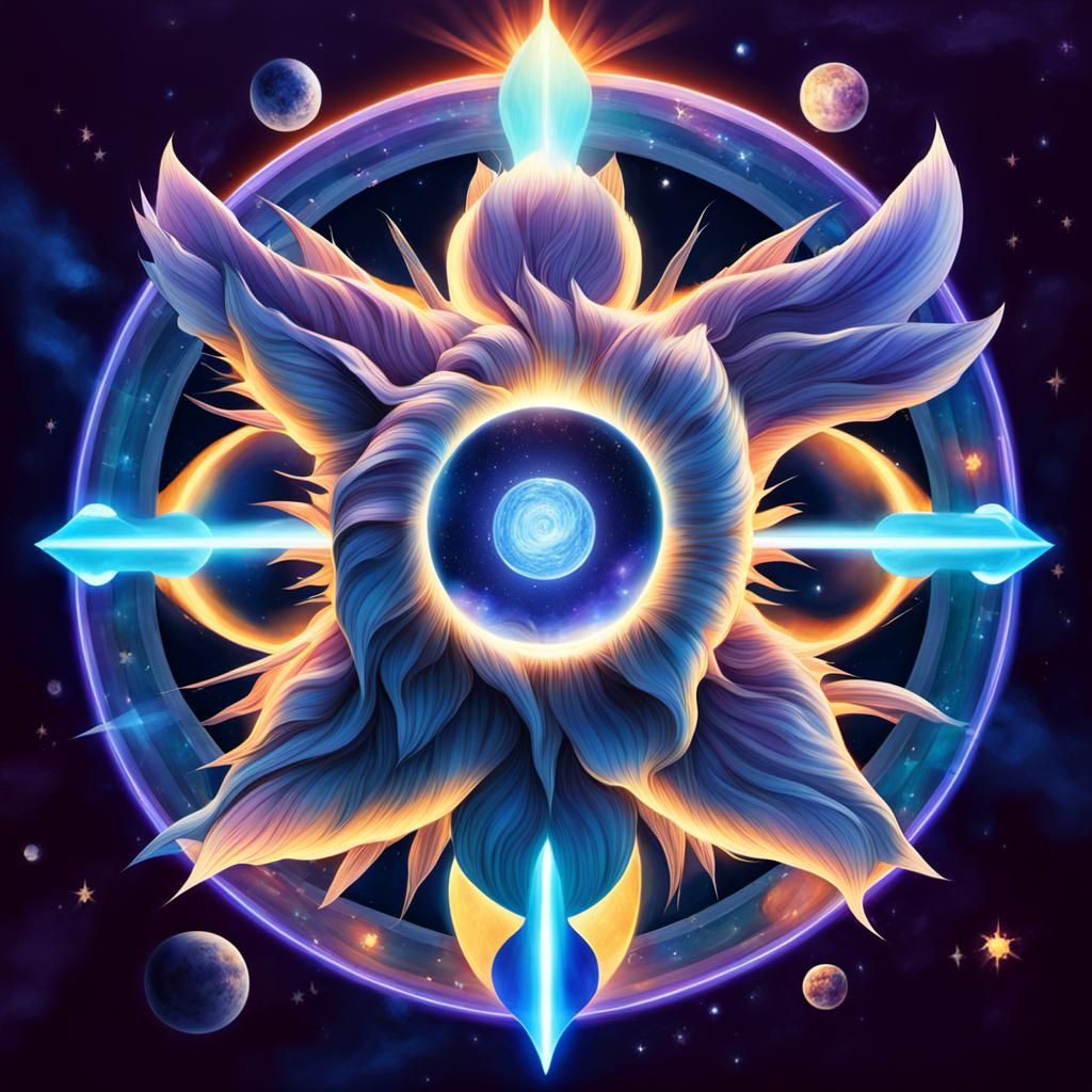 Golden Sun Illustration