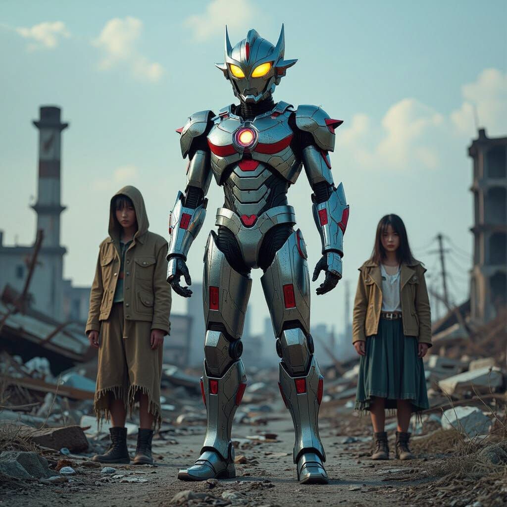 Ultraman Mutation on M50: Giger, Mead, Murakami