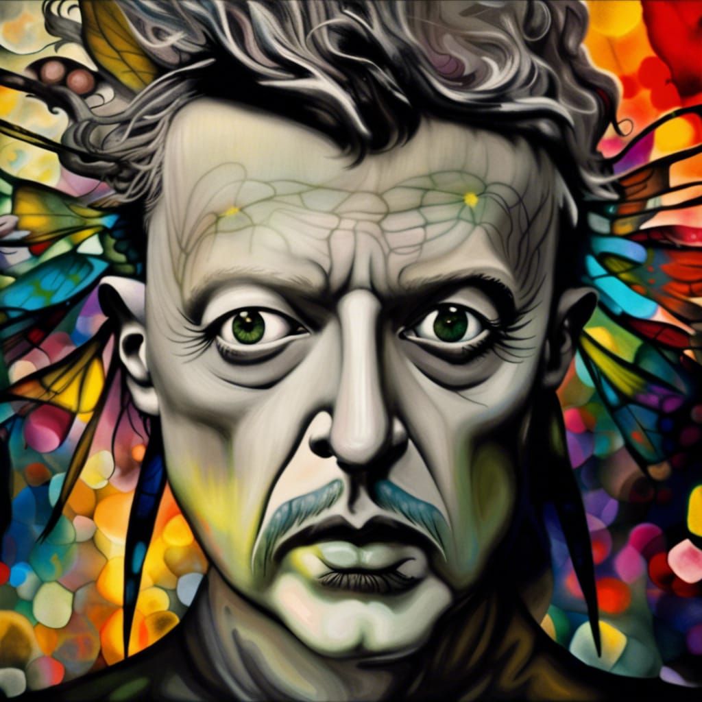 Winged Fairies in Dandelion Dreamscape: Surreal Art