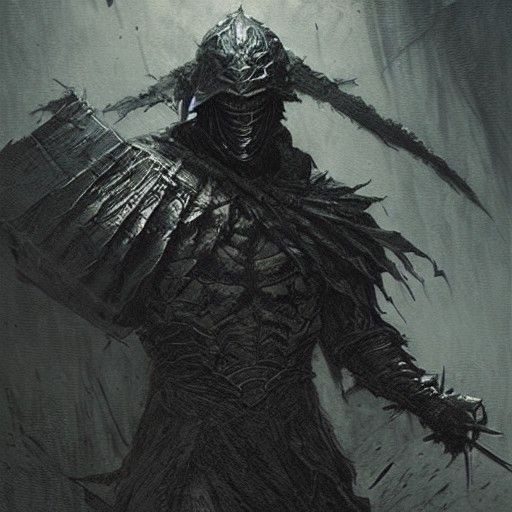 Horror Shredder Illustration in Doré Style