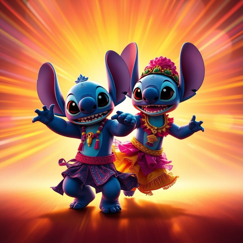 Stitch Sways to Rhythmic Latin Dance