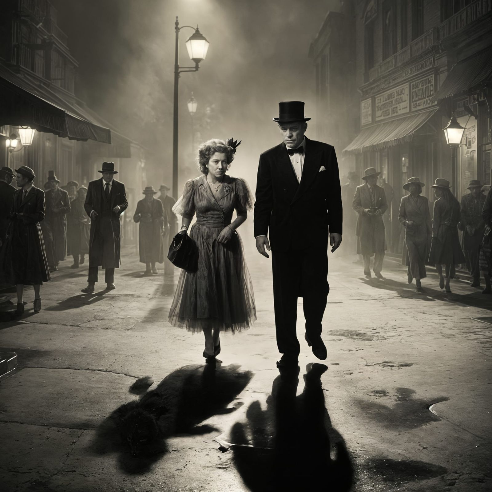 Werewolves of London: A Whimsical AI Art Interpretation