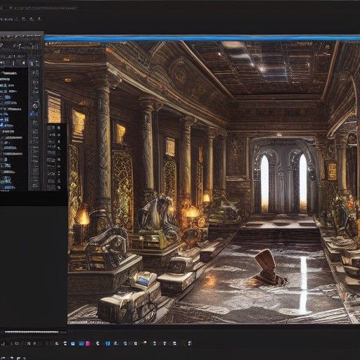 Epic Computer Digital Matte Painting