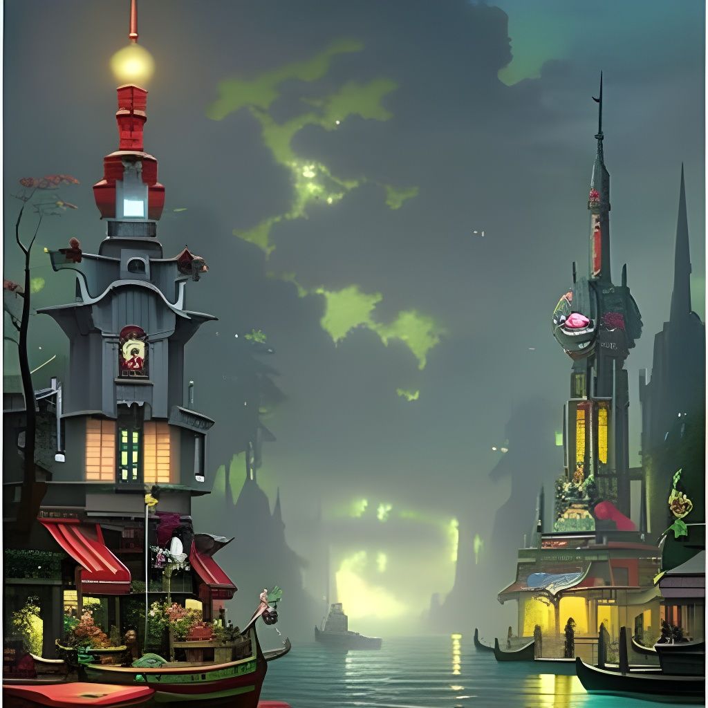 Android Landscape Inspired by Luminism