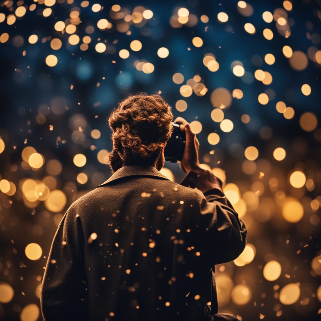 Deity Portrait with Bokeh and Natural Lighting