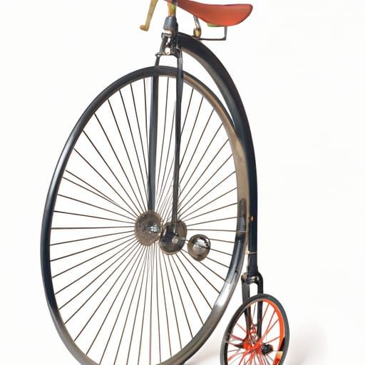 AI Generated Penny Farthing Bicycle Image
