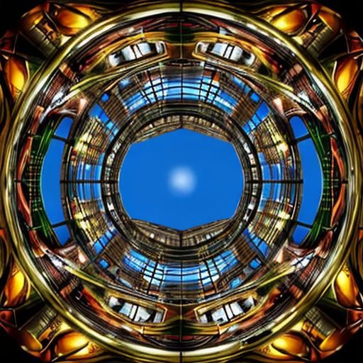 Abstract Effulgence: AI Generated Image