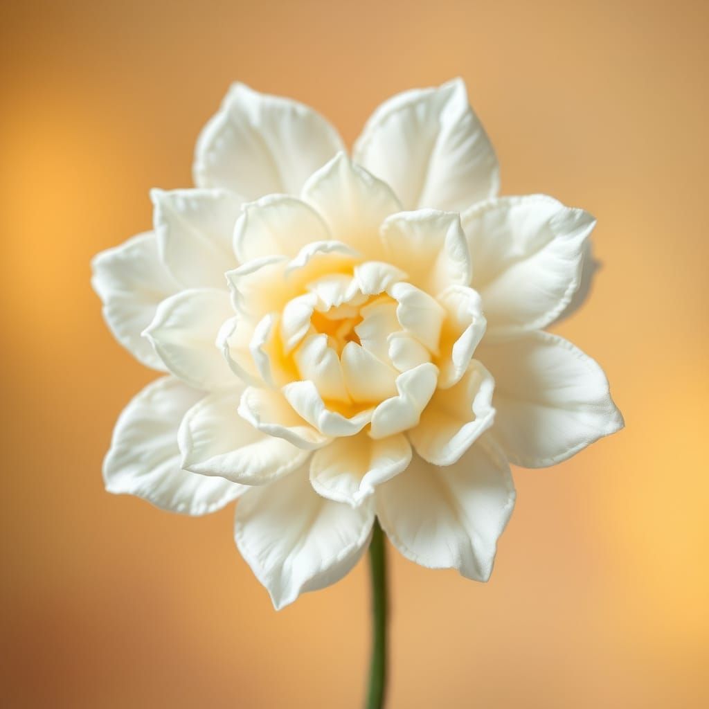 Delicate Cotton Flower in Soft Pastel Hues