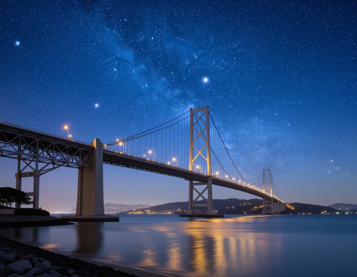 The bridge at night 🌙
