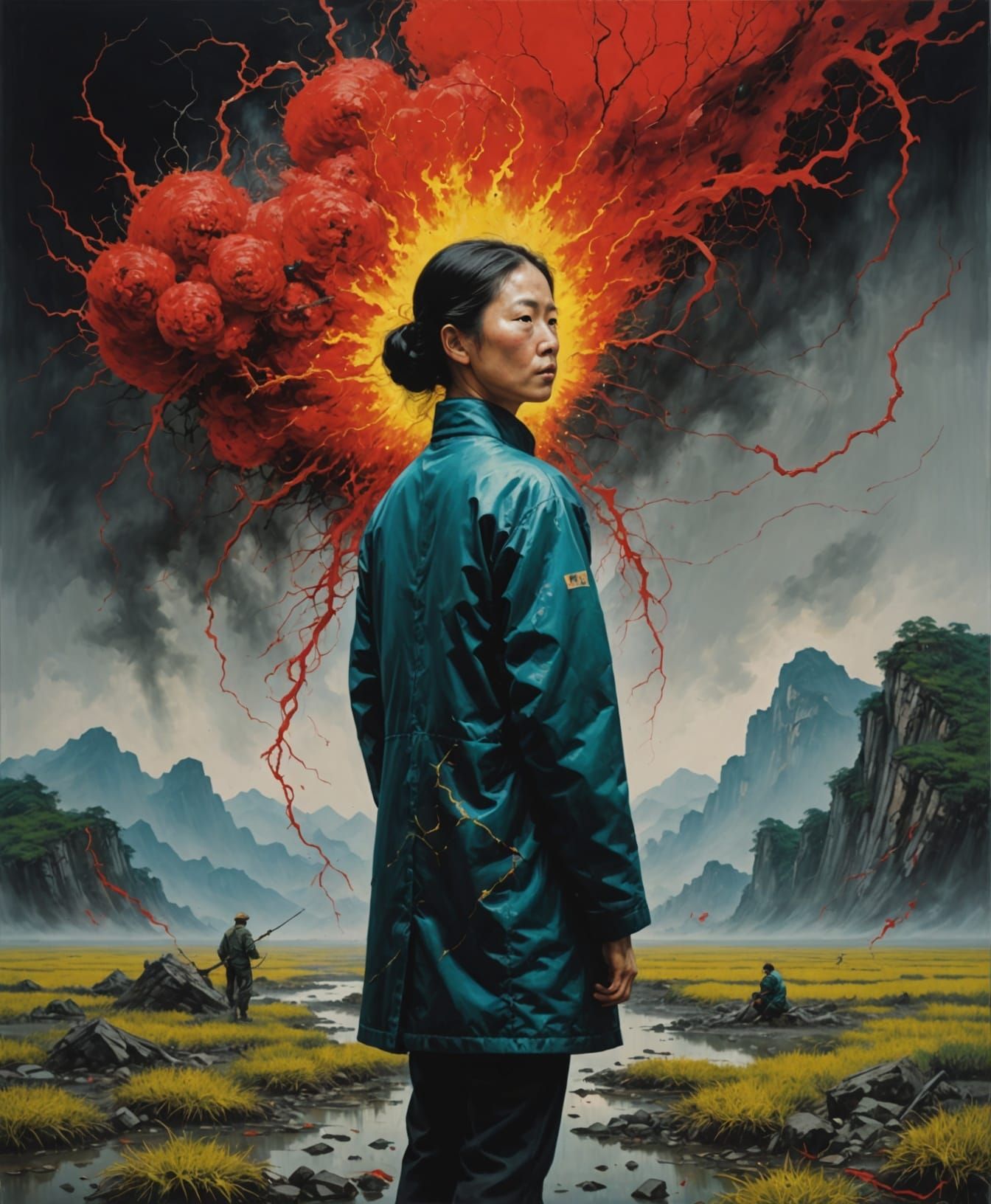 Worlds Bleeding Through: Lyrical Abstraction Art