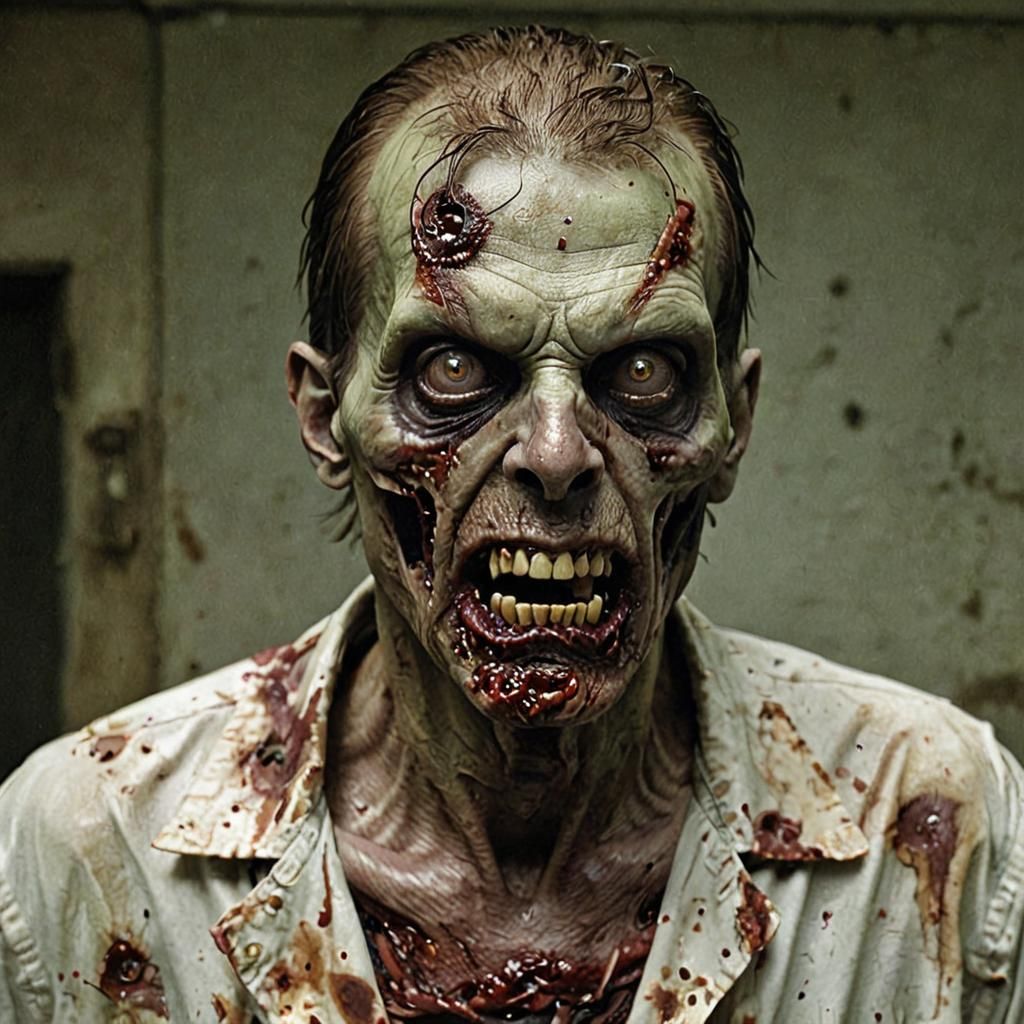 Classic Zombie Generated by AI