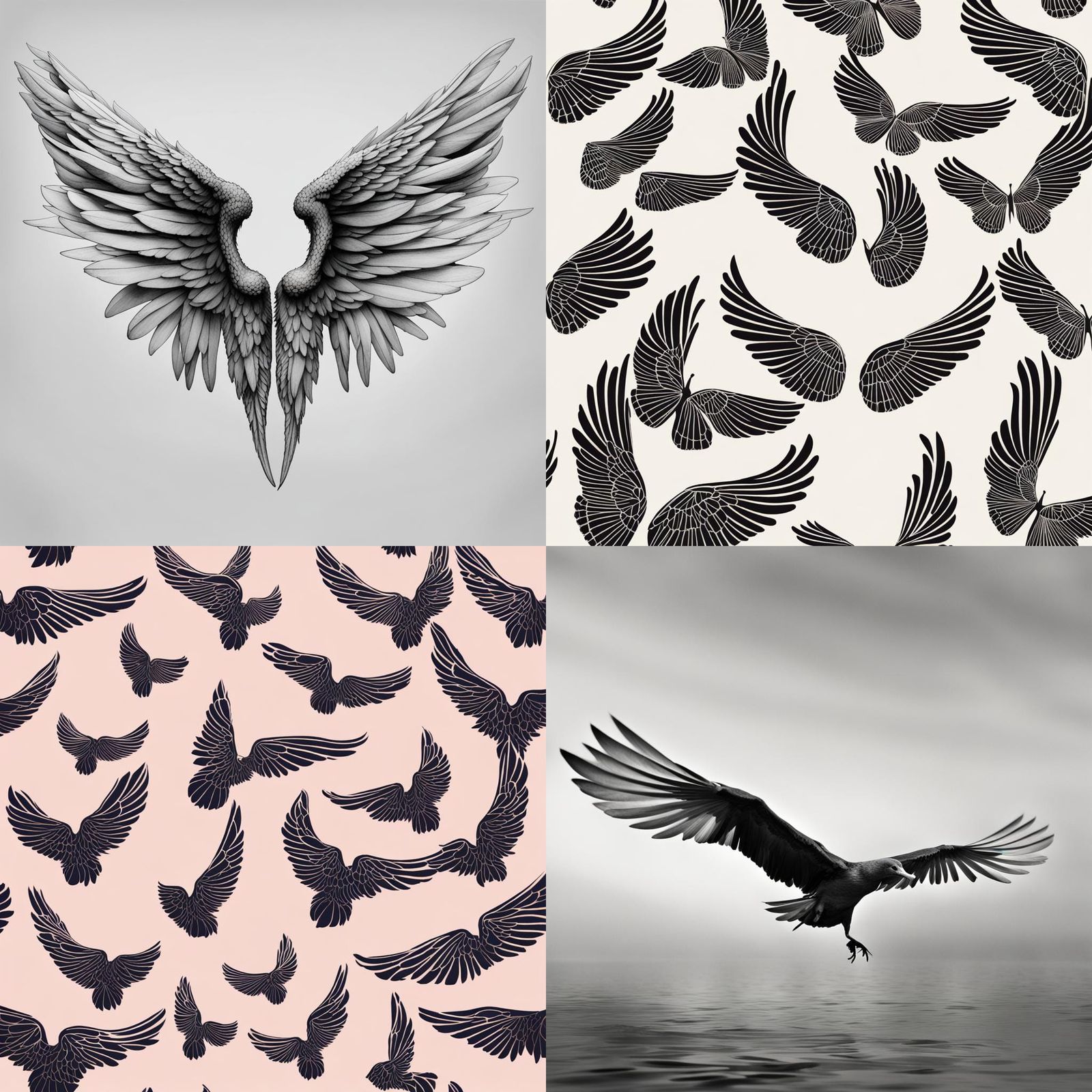 Majestic Wings Created by AI