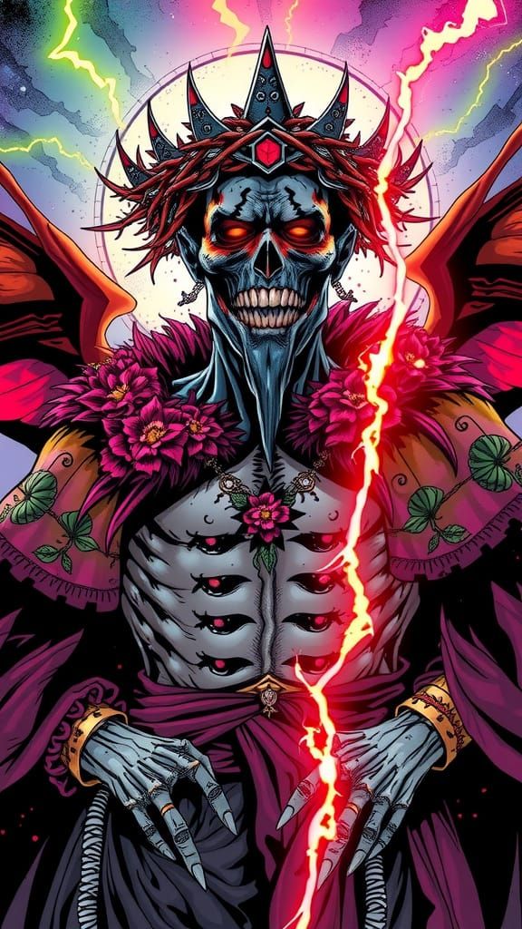 Ruler of the Damned Comic Splash Page