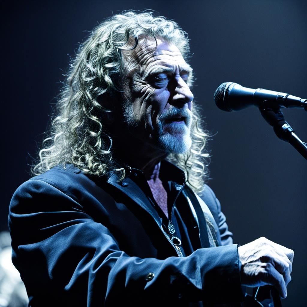 Rock Singer Live on Stage