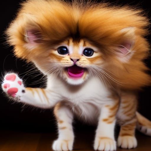 Angry Kitten Throws Monopoly Game in Golden Hour