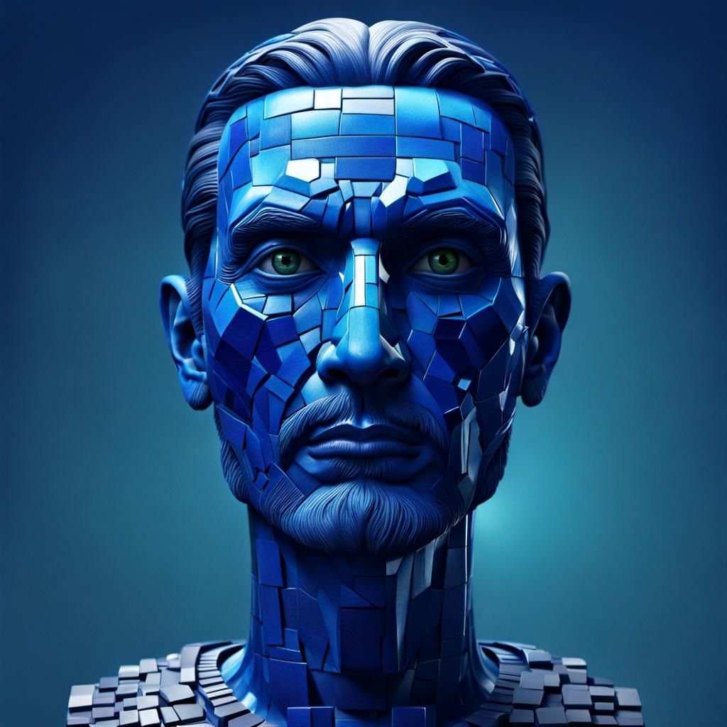 Ultra-High Definition 3D Rendering of a Face