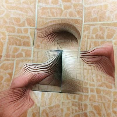 Abstract Optical Illusion Art