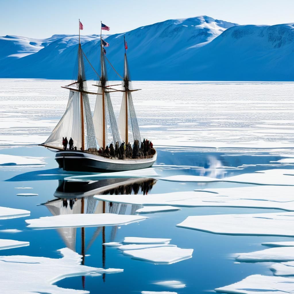 Ice Schooner: Frozen Sea Adventure