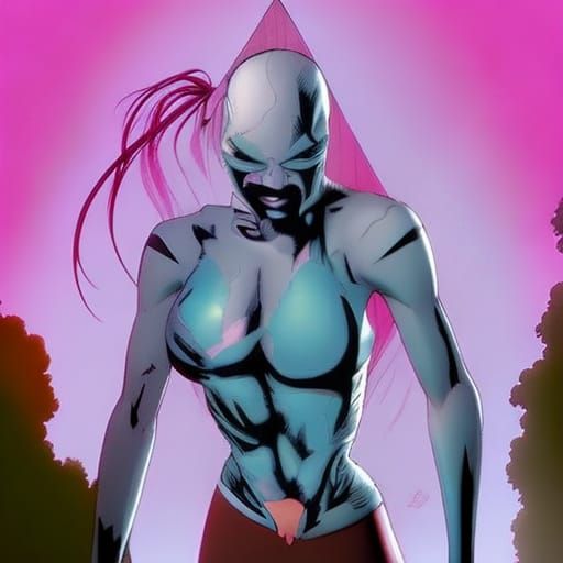 Anime Key Visual: Mary Jane Rose in Ghibli Style