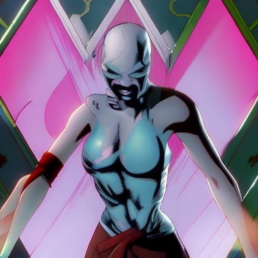 Mary Jane Rose in Studio Ghibli Anime Style