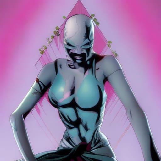 Mary Jane Rose in Studio Ghibli Style