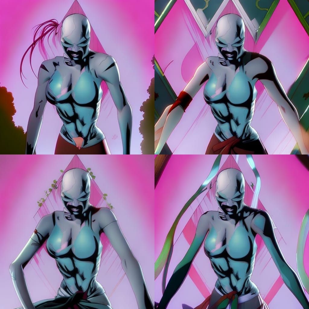 Mary Jane Rose in Studio Ghibli Anime Style