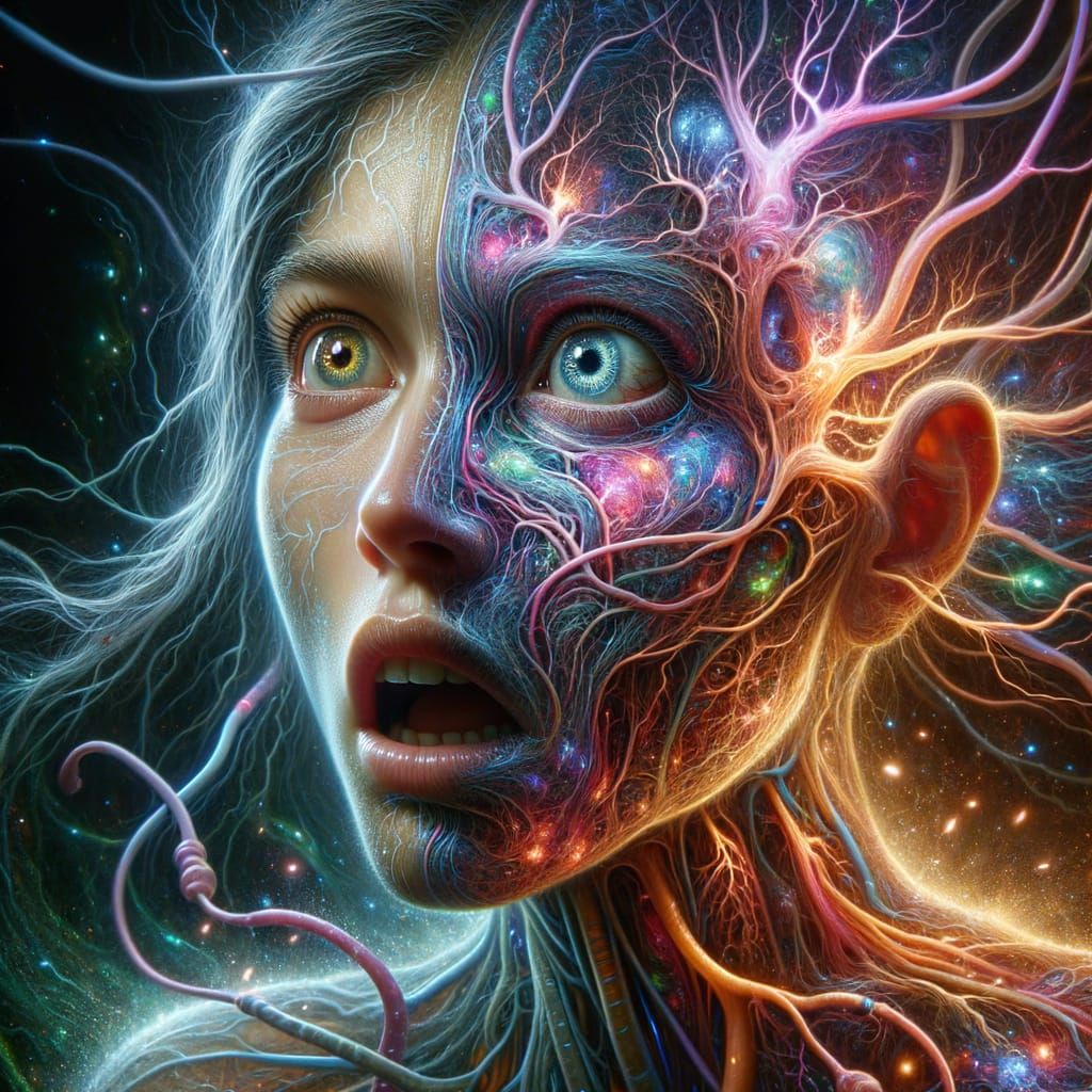 Surreal Awakening: Human Transformation in Ephemeral Reality