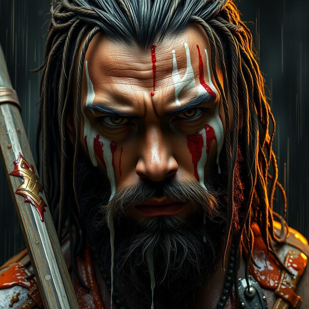 Jason Momoa as a Masterpiece of Hyperrealistic Art