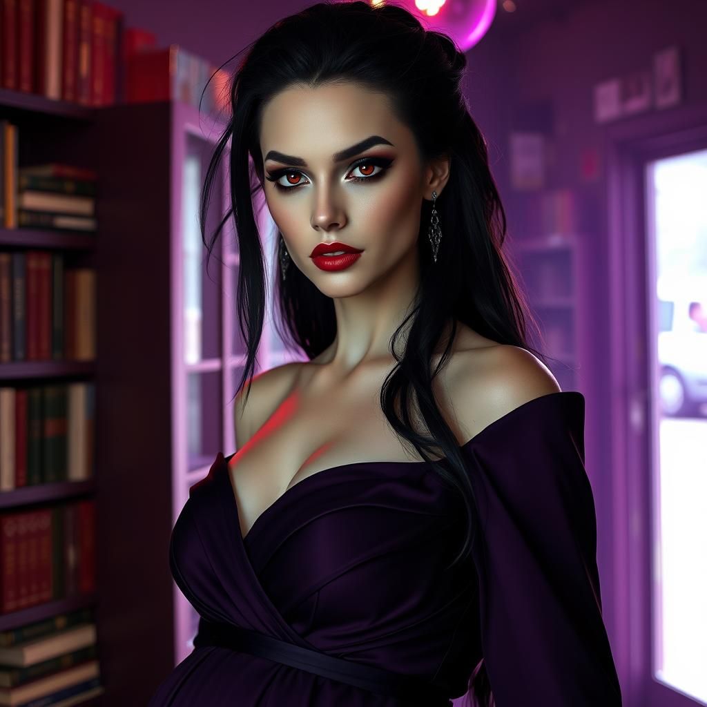 Majestic Nyarlathotep Embodiment in Dramatic Lighting