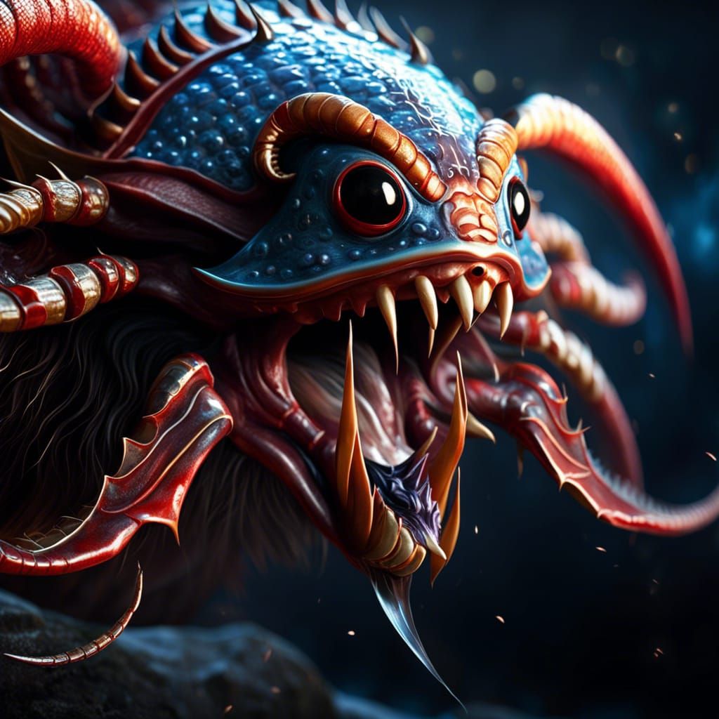 Terrifying horror screaming cancer zodiac sign