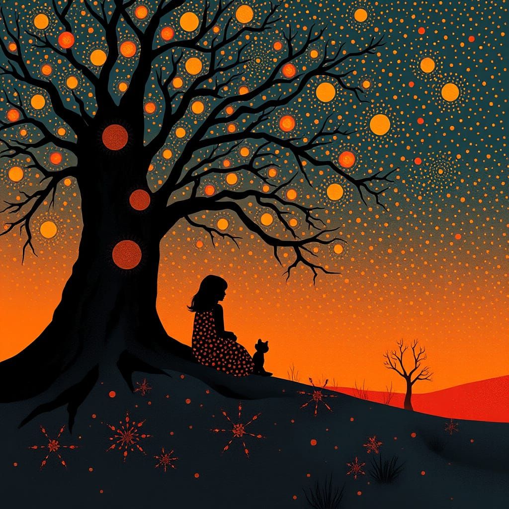 Luminous Colors Illustrating a Change of Plans