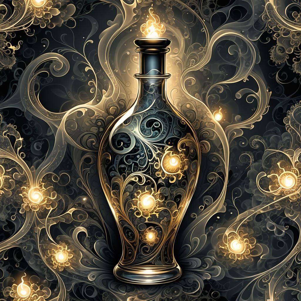 Mysterious Glass Orb Glows with Ethereal Energy