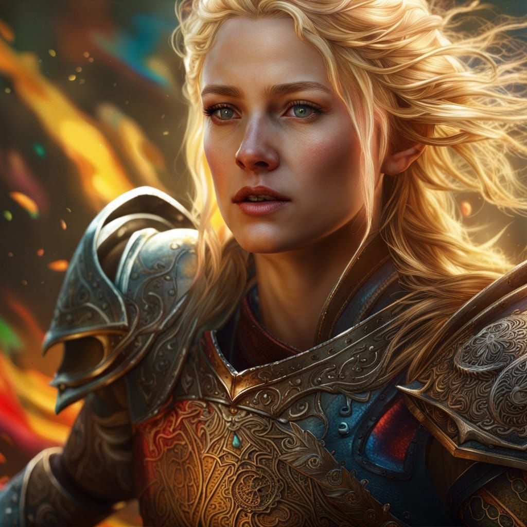 Hyperrealistic Portrait with Dramatic Lighting