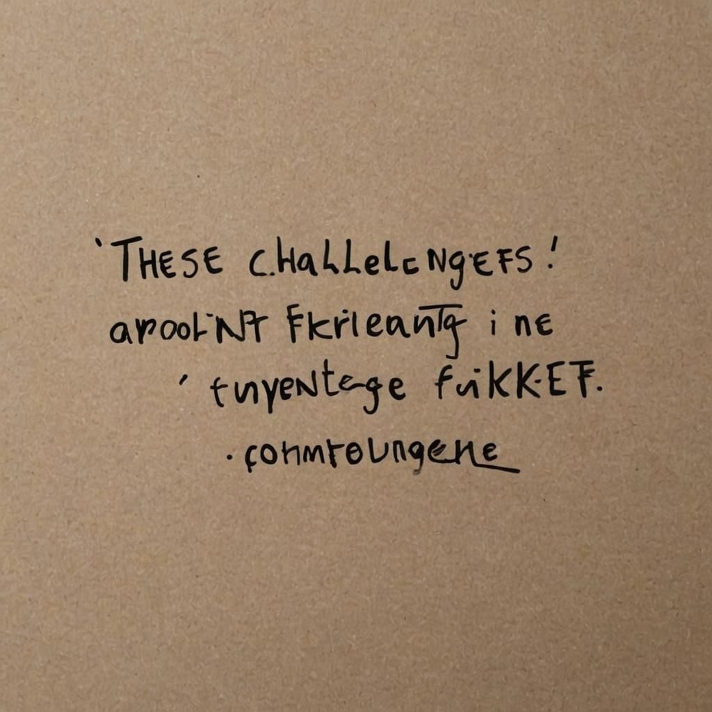 AI Generated Image of Abstract Challenges