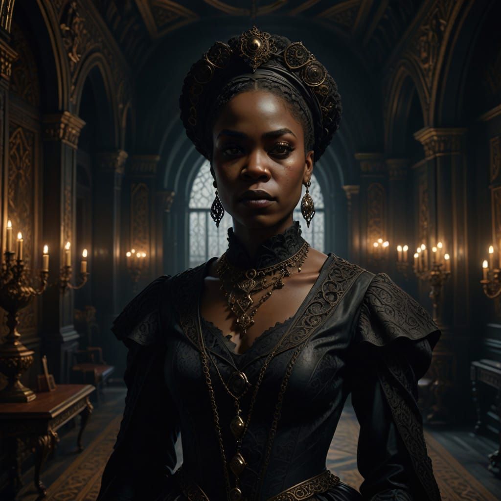 Gothic Empress in Elegance