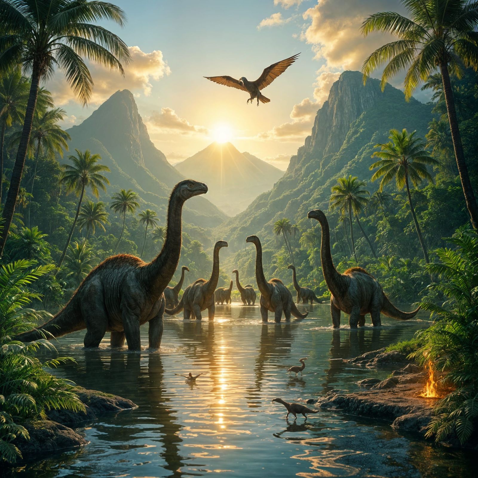 Jurassic Period: A Cinematic Vision of Prehistoric Life