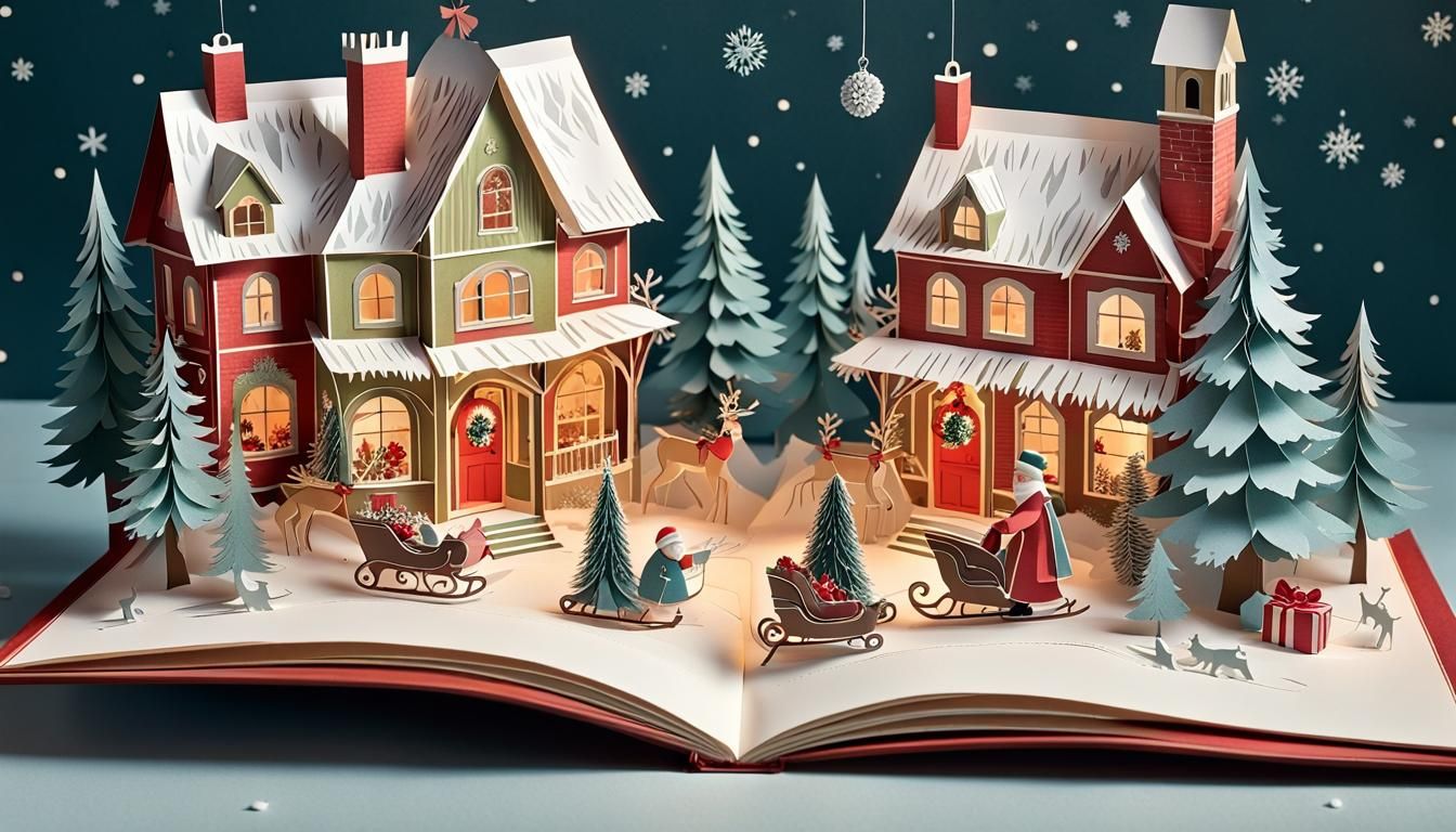 Christmas Pop-up Book